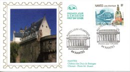 FRANCE. N°3552 De 2003 Sur Enveloppe 1er Jour (FDC). Tramway De Nantes. - Tranvie