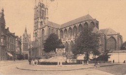 GAND - GENT (Belgique) - CPA - Cathédrale Saint-Bavon Et Monument Des Frères Van Eyck - Postée De Gent En 1925 - Haaltert