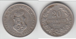 **** BULGARIE - BULGARIA - 20 STOTINKI 1913 **** EN ACHAT IMMEDIAT !!! - Bulgaria