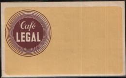 BUVARD PUBLICITAIRE DU CAFE LEGAL - PORT 2,30 EURO - Coffee & Tea