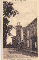 81. Tarn : Lescure  : Tour Romaine  Et La Place . - Lescure