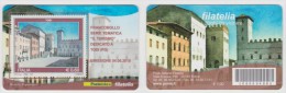 2010 - ITALIA -   TESSERA  FILATELICA   "TURISMO TODI" - Cartes Philatéliques