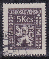 Tchécoslovaquie 1947 N°Y.T. :  SE. 14 Obl. - Sellos De Servicio