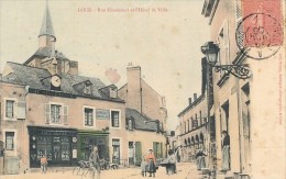 LOUE  (72)  RUE HOUDEBERT - Loue