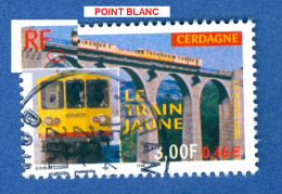 2000 N°  3338    LE TRAIN JAUNE DE CERDAGNE  OBLITÉRÉ YVERT 0.50 € - Used Stamps