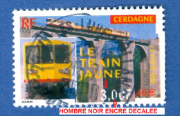 2000    N°  3338    LE TRAIN JAUNE DE CERDAGNE 21.7.2000  OBLITÉRÉ YVERT 0.50 € - Gebruikt