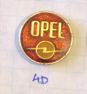OPEL LOGO Veru Old - Older & EXTRA RARE ! From Ex Yugoslavia Auto Moto Pin -  1.6cm - Opel
