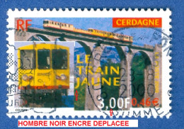 2000 N°  3338 LE TRAIN JAUNE DE CERDAGNE  28.8.2000  OBLITÉRÉ YVERT 0.50 € - Gebruikt