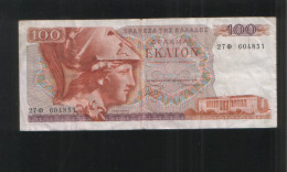 GREECE 100 Drahmes 1978 - Grecia