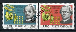 1984 - VATICANO - VATIKAN - Sass. 747/748 - Abate Gregorio Mendel - MNH - Stamps Mint - Ungebraucht