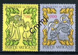 1982 - VATICANO - VATIKAN - Sass. 708/709 - Beata Agnese Di Praga - MNH - Stamps Mint - Ungebraucht