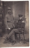 Carte Postale  Photo Militaire Allemand Avec Epaulette  Guerre1914-1918 - VOIR 2 SCANS - - Guerra 1914-18