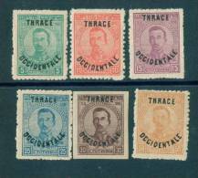 T 20 THRACE / INTERALLIEE 1920 TSAR BORIS III  Bulgaria Bulgarien Bulgarie Bulgarije - Thrakien