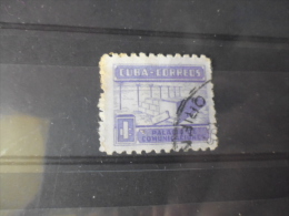 CUBA TIMBRE OU SERIE YVERT N° 345 - Usati