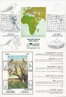 Egypt 2014 First Day Cover - Large Folder - FDC Birds Sinai, Elba Mountains, Nile Valley & Delta - Cartas & Documentos