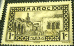 Morocco 1933 Sultans Palace Tangier 1c - Mint - Ongebruikt