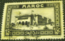 Morocco 1933 GPO Casablanca 15c - Used - Nuovi