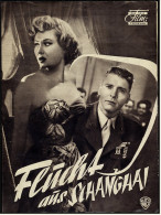 Das Neue Film-Programm Von Ca. 1951  -  "Flucht Aus Schanghai"  -  Mit Burrt Lancaster - Virginia Mayo - Magazines