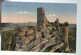 Jolie CP Ancienne Colorisée Allemagne Burgruine Dahn - Chateau Ruines ... - Cp Pas écrite - Dahn