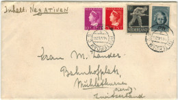 OLANDA - NEDERLAND - PAYS BAS - 1947 - Viaggiata Da Rotterdam Per Mühlethurnen, Switzerland - Cartas & Documentos