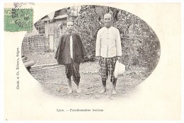 C.P. LAOS. FONCTIONNAIRES LAOTIENS. EDITION SAIGON CLAUDE ET C° /448 - Laos