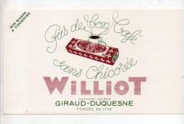 Buvard - Chicorée Williot, Ancienne Maison Giraud Duquesne - Koffie En Thee