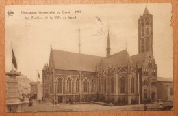 Carte Postale Exposition Universelle De Gand 1913 Affranchie Oblitération Flamme - Werbestempel