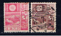 J+ Japan 1922 1929 Mi 153 190 Fuji - Gebraucht