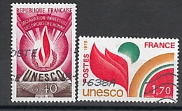 FRANCE SERVICE UNESCO  TB - Usati