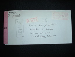 LR AR VIGNETTE P1 à 17 80 Du 16 5 83 95-GOUSSAINVILLE VAL D'OISE (95 VAL D'OISE) - Briefe U. Dokumente