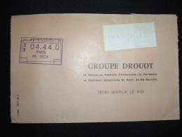 LETTRE VIGNETTE PR à 1 20 Du 05 I 81 93-LIVRY-GARGAN PPAL SEINE ST DENIS (93 SEINE SAINT DENIS) - Briefe U. Dokumente