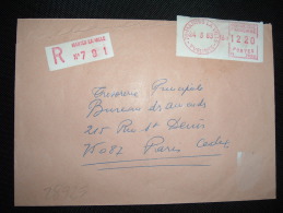 LR VIGNETTE P1 à 12 20 Du 24 5 83 78-MANTES LA VILLE YVELINES (78 YVELINES) - Cartas & Documentos
