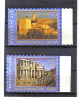 UPU957 UNO NEW YORK 2000  Michl  846/47  BOGEN  - MARKEN   ** Postfrisch - Unused Stamps