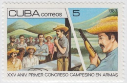 1983.18- * CUBA 1983. MNH. CONGRESO CAMPESINO EN ARMAS. MILITIA ARMY. - Nuovi