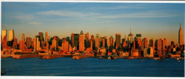 New York Panoramic Postcard, Midtown Across The Hudson River - Panoramische Zichten, Meerdere Zichten