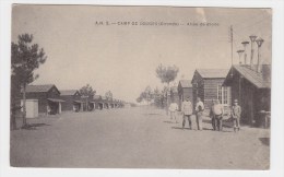 Delcampe - FRANCE. CP. CPA. CARTE POSTALE.................. 33. GIRONDE. .....CAMP DE SOUGES MILITAIRE - Cadillac