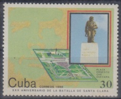 1988.14- * CUBA 1988. MNH. 30 ANIV. BATALLA DE SANTA CLARA. ERNESTO CHE GUEVARA. - Nuovi