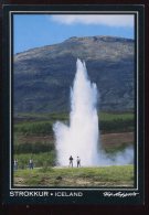 CPM Neuve Iceland Islande STROKKUR One Of Iceland's Spouting Hot Springs Near The Great Geyser - Iceland