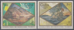 1989.12- * CUBA 1989. MNH. DIA DEL SELLO. STAMP DAY. COMPLETE SET. - Unused Stamps