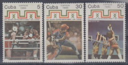 1990.15- * CUBA 1990. MNH. PESCA DEPORTIVA. SPORT FISHING. COMPLETE SET. - Ongebruikt