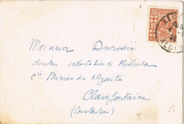 11325. Carta ALGERIA (Alger) 1928. Colonia Francesa - Lettres & Documents