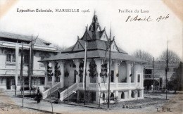 Exposition Coloniale Marseille, 1906 - Pavillon Du Laos - Laos