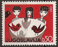 YUGOSLAVIA 1969 Children’s Week MNH - Unused Stamps