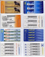 @+ Lot De 4 Cartes Prépayées DONGGUAN Smart Card - Sample-card - Mint (2) - Chine