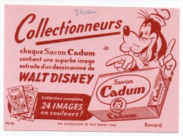 Buvard - Savon Cadum - Walt Disney - Dingo - Perfume & Beauty