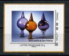 Verre Soufflé De Sars-Poteries Adhésif Neuf ** . Collector " Nord - Pas De Calais " 2010 - Collectors