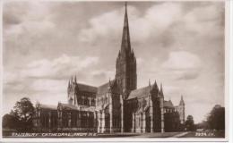CP SALISBURY Cathedral From N E  - 3639 JV - Salisbury