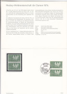 MINISTERKARTE Typ IV, 19/1976 - Mit ESST 13.5.1976 Und BERLIN 521, Hockey - Storia Postale