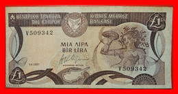 * NYMPH MOSAIC★ CYPRUS★ 1 POUND 1987! LOW START ★ NO RESERVE! - Zypern