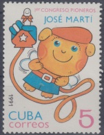 1990.26- * CUBA 1990. MNH. PRIMER CONGRESO DE PIONEROS JOSE MARTI - Neufs